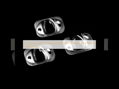 23×16mm Boyut T2S Kullanılabilir 3030LEDs Precision Optic Street Lighting Lens